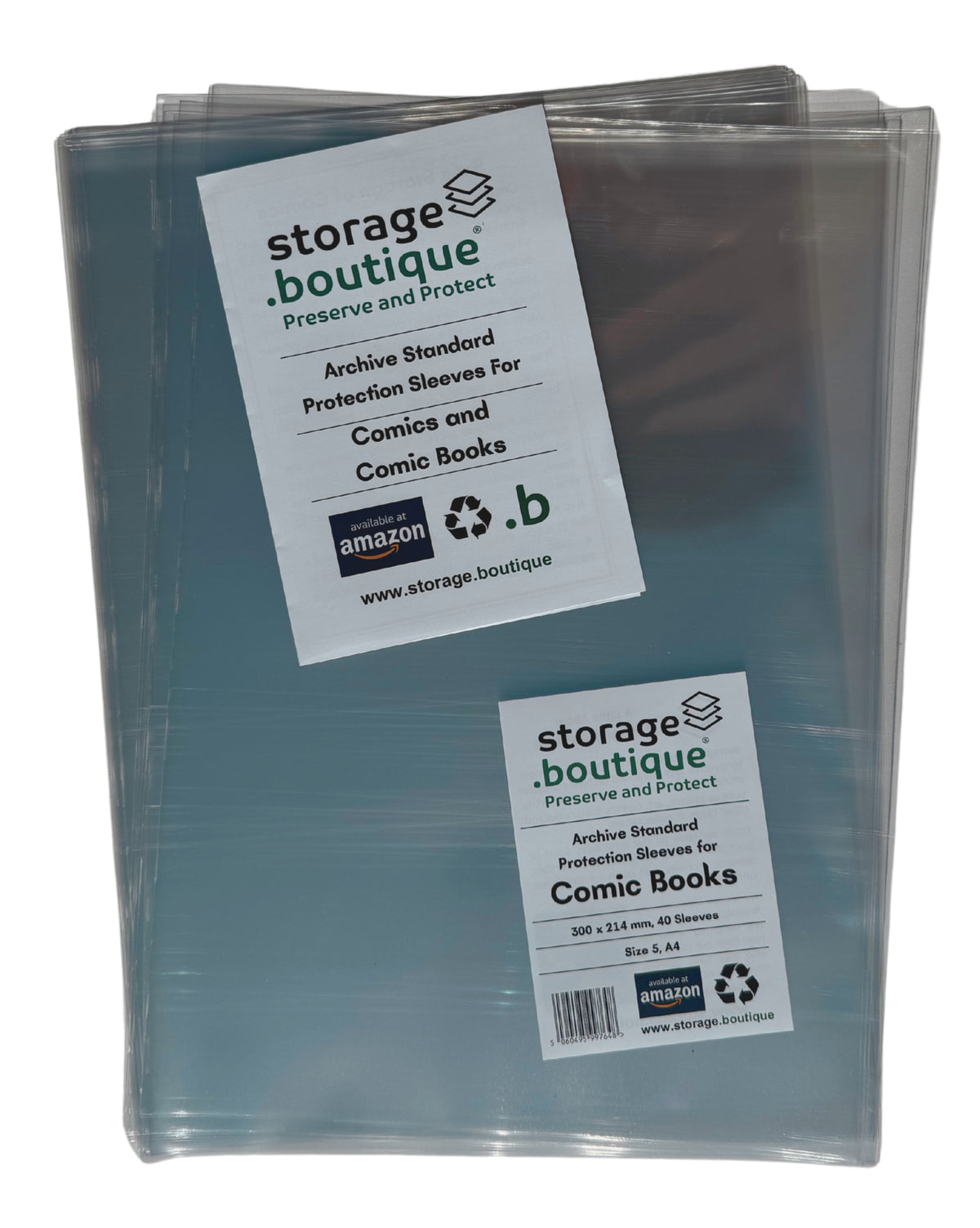COMICBOOK Protection Sleeves, ARCHIVE STANDARD, Acid Free