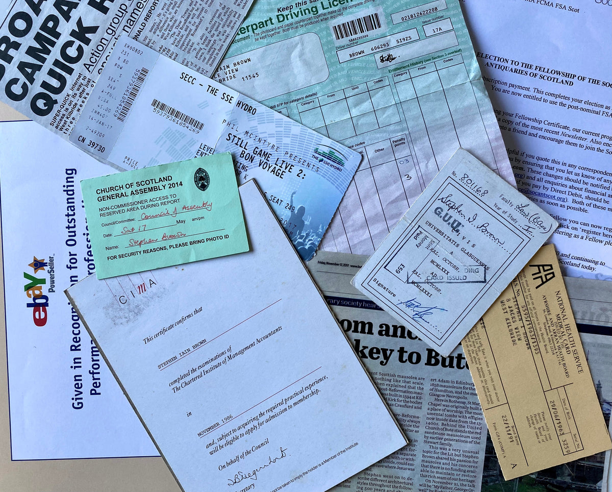 Document Protective Sleeves, Archive Standard