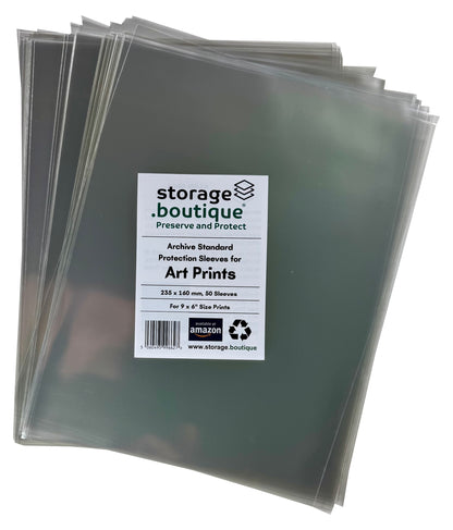ART PRINT Protection Sleeves, ARCHIVE STANDARD, Acid Free