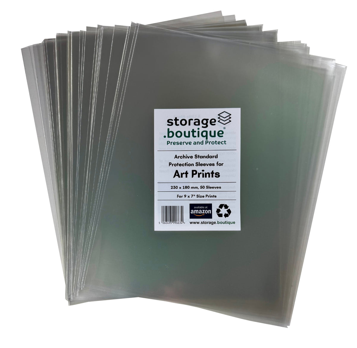 ART PRINT Protection Sleeves, ARCHIVE STANDARD, Acid Free