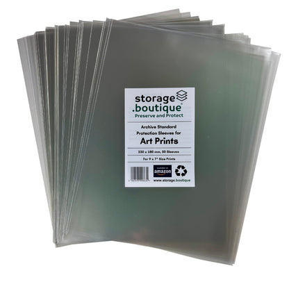 ART PRINT Protection Sleeves, ARCHIVE STANDARD, Acid Free