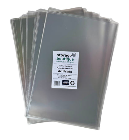 ART PRINT Protection Sleeves, ARCHIVE STANDARD, Acid Free
