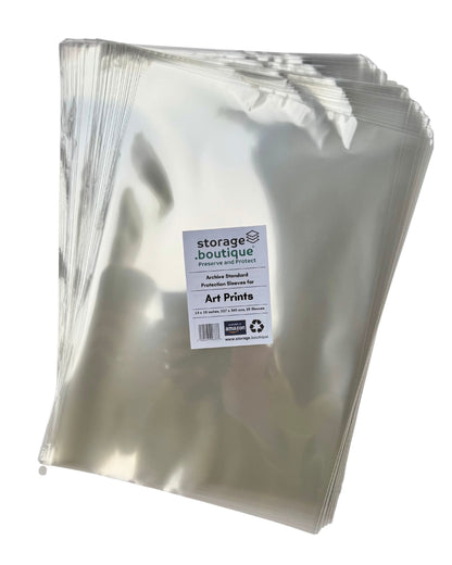 ART PRINT Protection Sleeves, ARCHIVE STANDARD, Acid Free