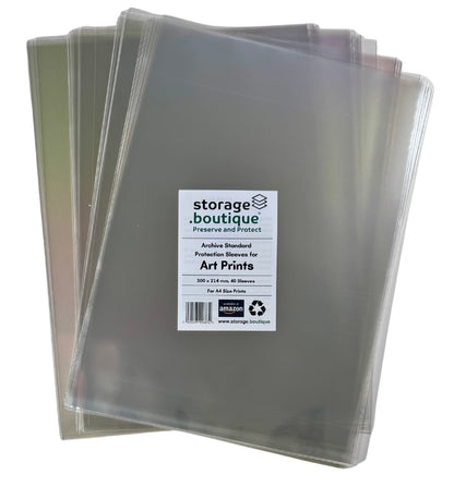 ART PRINT Protection Sleeves, ARCHIVE STANDARD, Acid Free