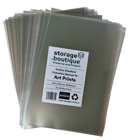 ART PRINT Protection Sleeves, ARCHIVE STANDARD, Acid Free