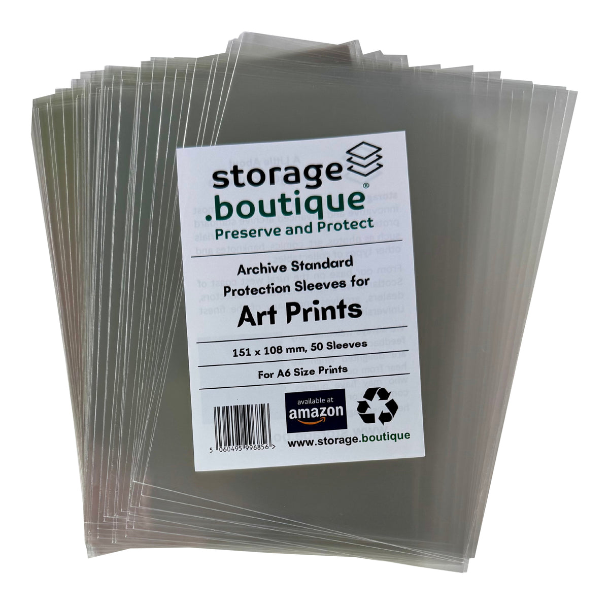 ART PRINT Protection Sleeves, ARCHIVE STANDARD, Acid Free