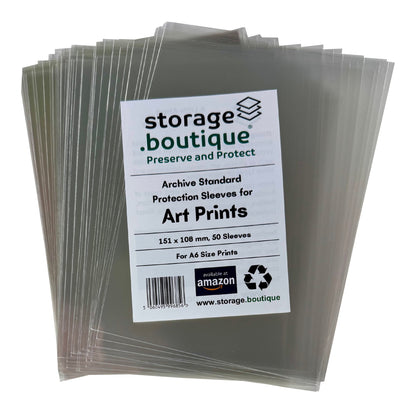 ART PRINT Protection Sleeves, ARCHIVE STANDARD, Acid Free