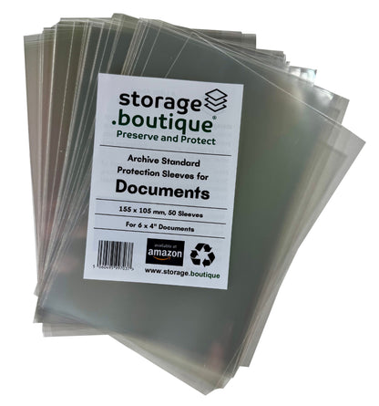 DOCUMENT Protection Sleeves, ARCHIVE STANDARD, Acid Free