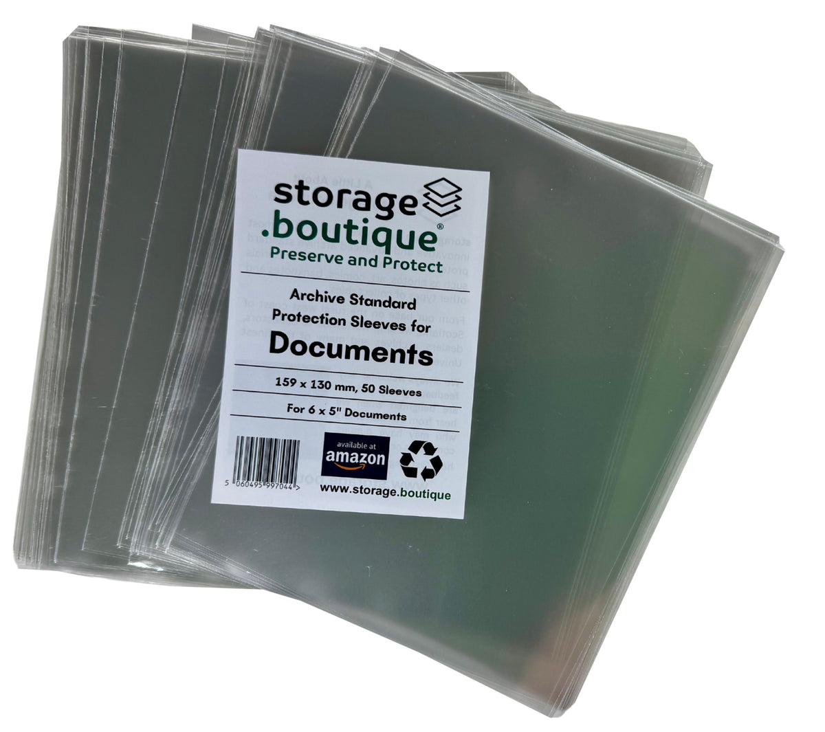 DOCUMENT Protection Sleeves, ARCHIVE STANDARD, Acid Free