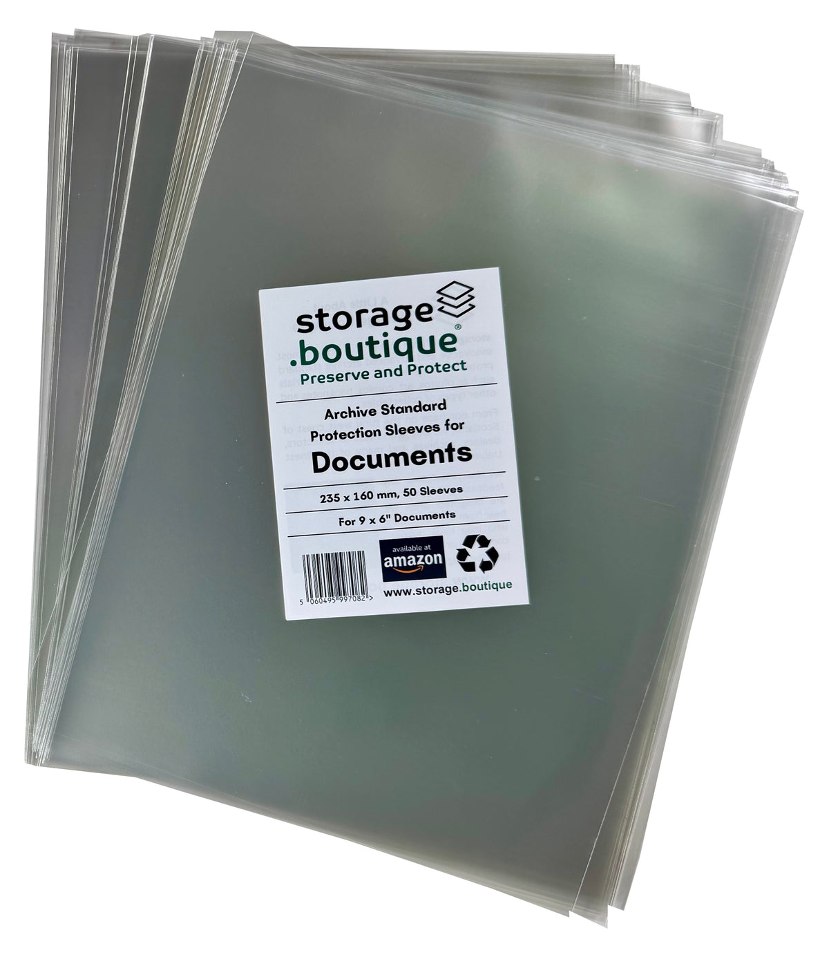 DOCUMENT Protection Sleeves, ARCHIVE STANDARD, Acid Free