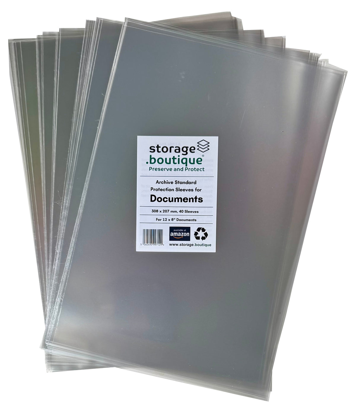 DOCUMENT Protection Sleeves, ARCHIVE STANDARD, Acid Free