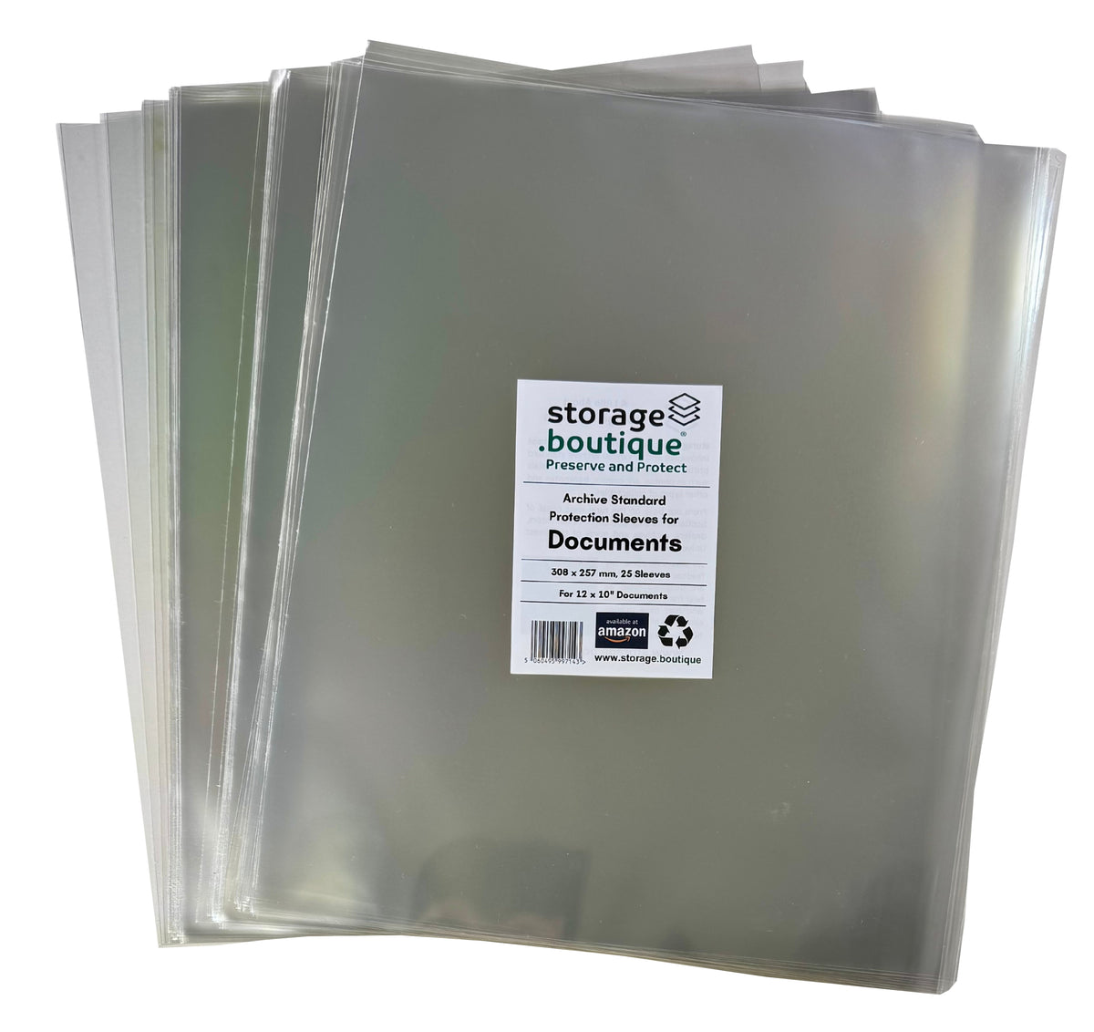 DOCUMENT Protection Sleeves, ARCHIVE STANDARD, Acid Free