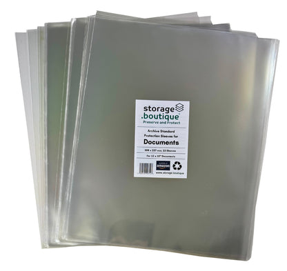 DOCUMENT Protection Sleeves, ARCHIVE STANDARD, Acid Free