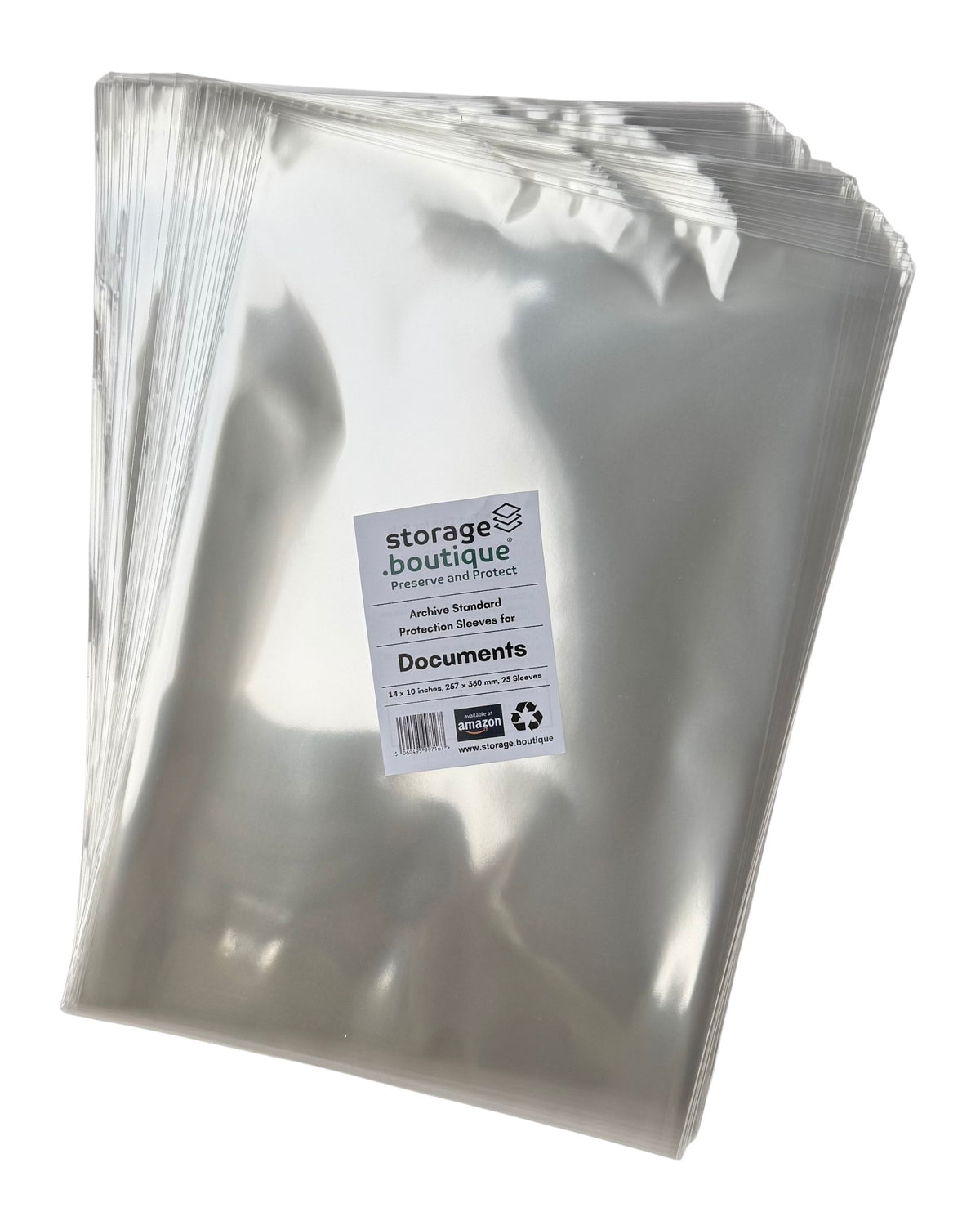 DOCUMENT Protection Sleeves, ARCHIVE STANDARD, Acid Free