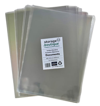 DOCUMENT Protection Sleeves, ARCHIVE STANDARD, Acid Free