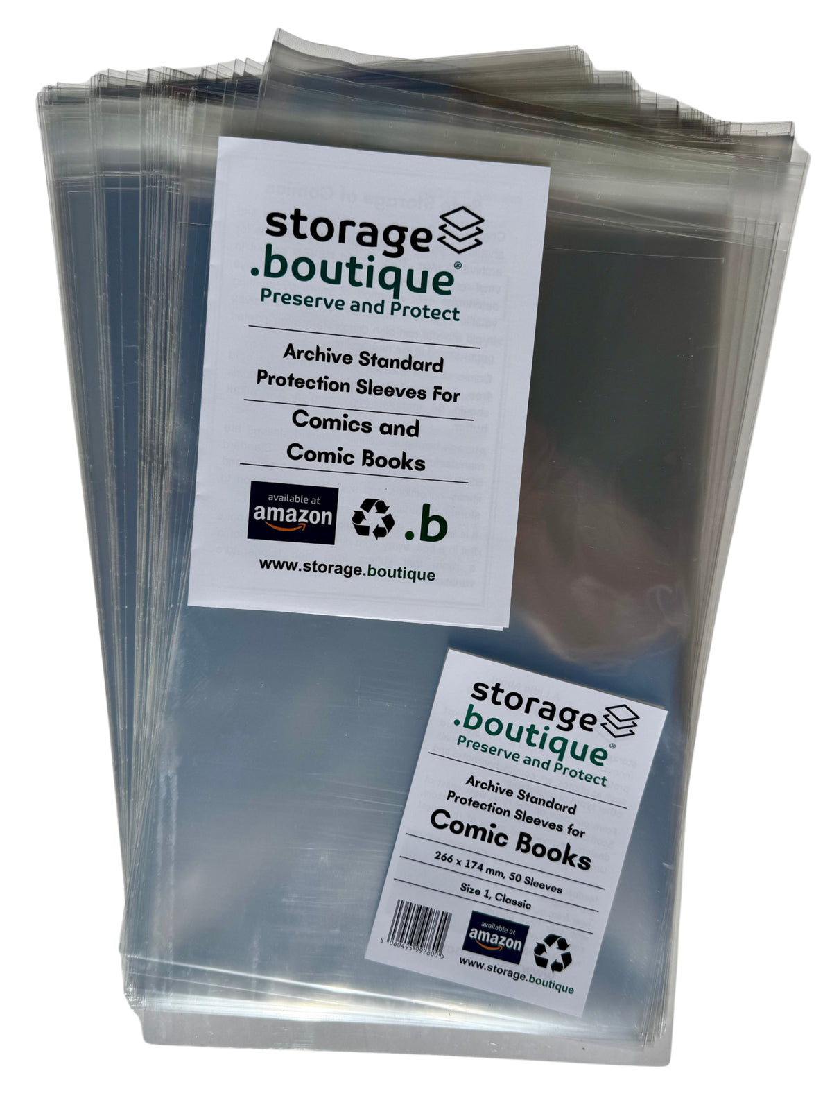 COMICBOOK Protection Sleeves, ARCHIVE STANDARD, Acid Free