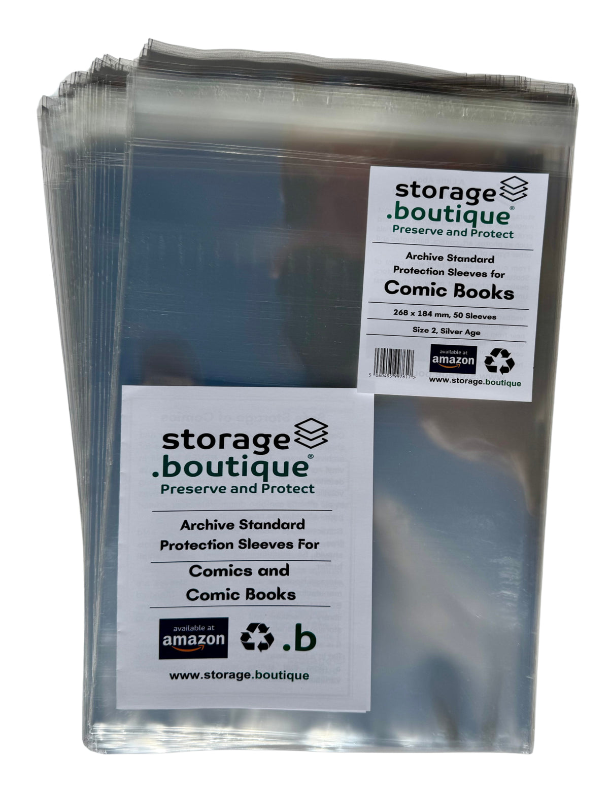 COMICBOOK Protection Sleeves, ARCHIVE STANDARD, Acid Free