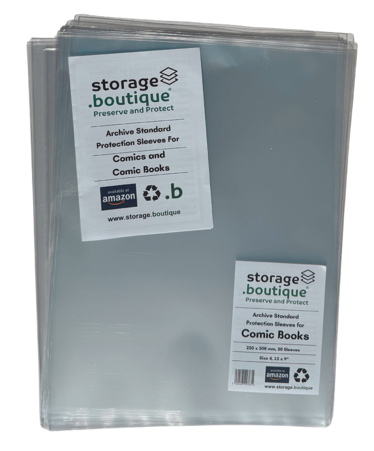 COMICBOOK Protection Sleeves, ARCHIVE STANDARD, Acid Free