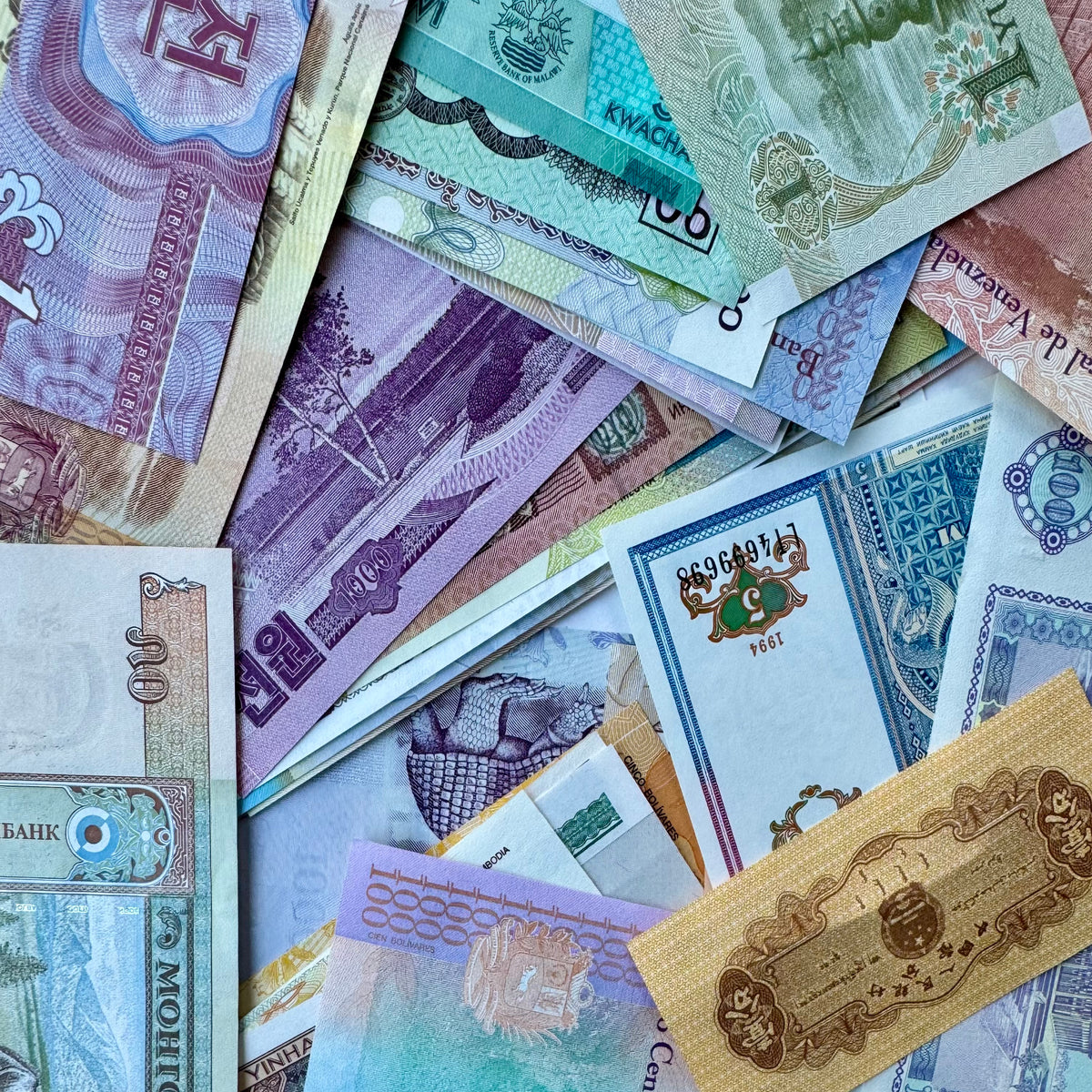 BANKNOTE Protection Sleeves, ARCHIVE STANDARD, Acid Free