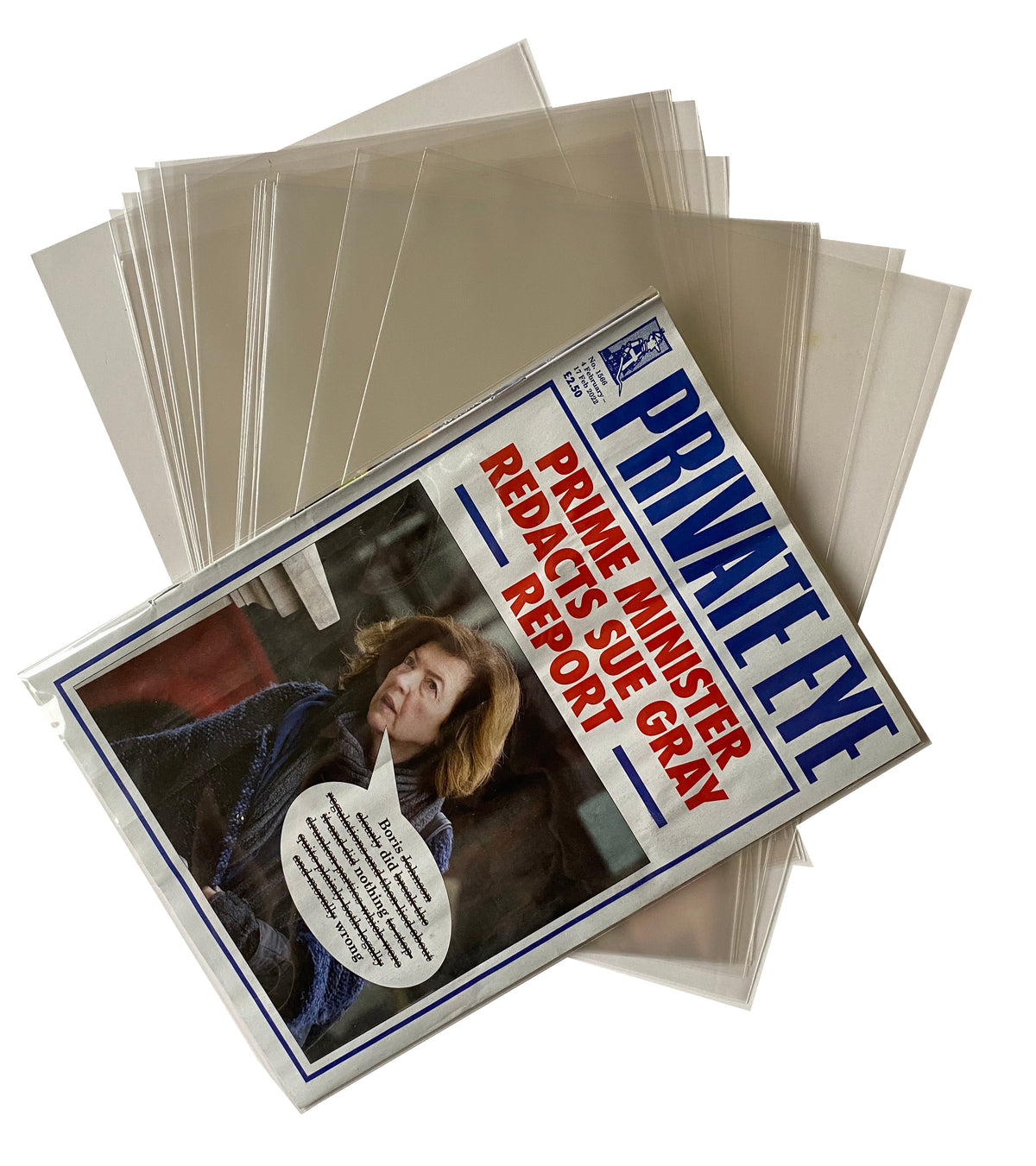 PRIVATE EYE Protection Sleeves, ARCHIVE STANDARD, Acid Free