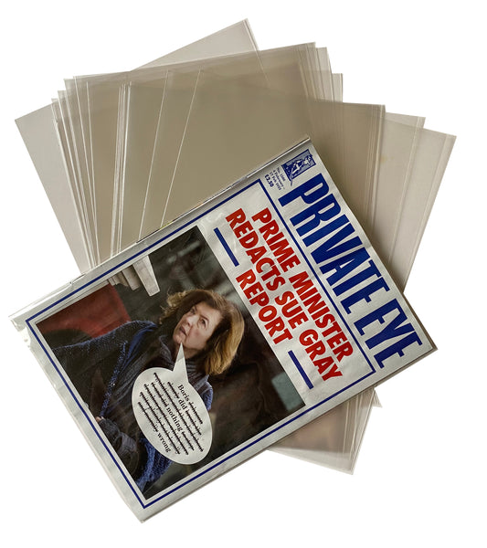 PRIVATE EYE Protection Sleeves, ARCHIVE STANDARD, Acid Free
